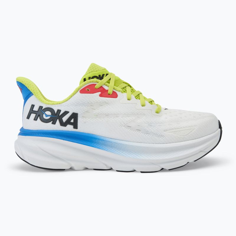 Vyriški bėgimo bateliai HOKA Clifton 9 blanc de blanc/virtual blue 2