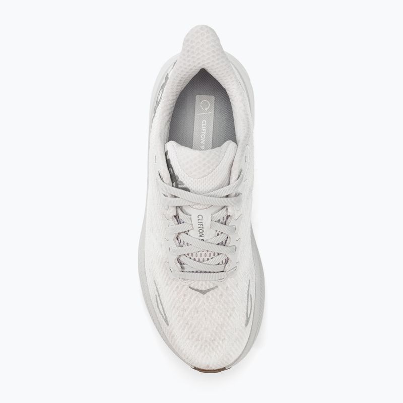 Moteriški bėgimo bateliai HOKA Clifton 9 nimbus cloud/white 5