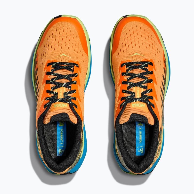 Vyriški bėgimo bateliai HOKA Torrent 3 solar flare/lettuce 12
