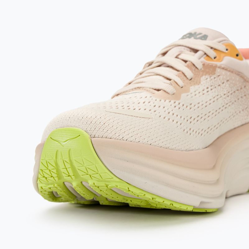 Moteriški bėgimo bateliai HOKA Bondi 8 cream/vanilla 7