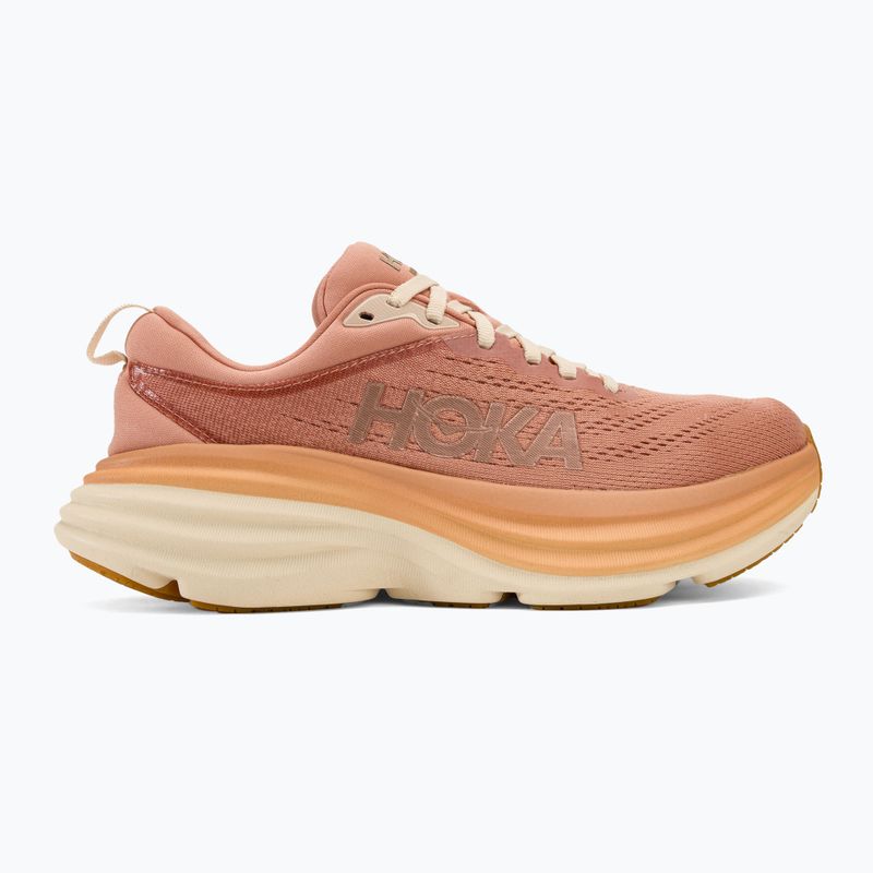 Moteriški bėgimo bateliai HOKA Bondi 8 sandstone/cream 2