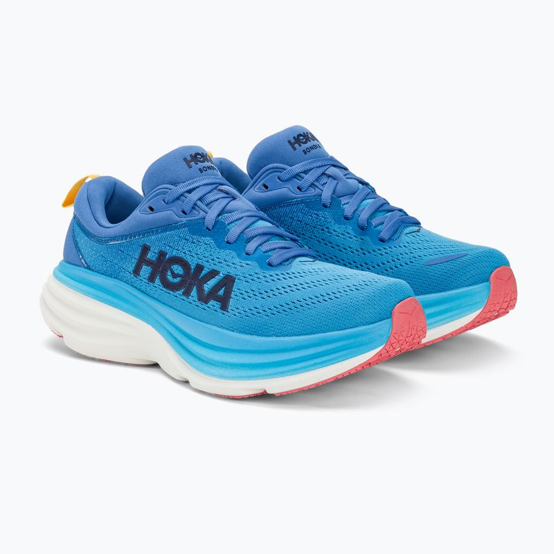 Moteriški bėgimo bateliai HOKA Bondi 8 virtual blue/swim day 5