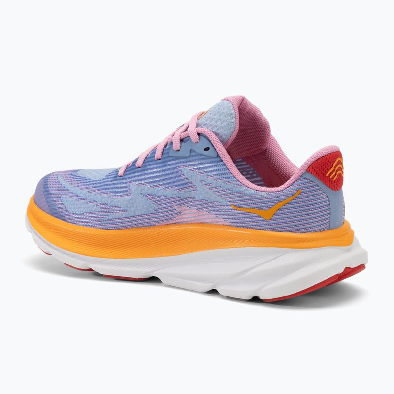 Vaikiški bėgimo batai HOKA Clifton 9 peony/mirage 3