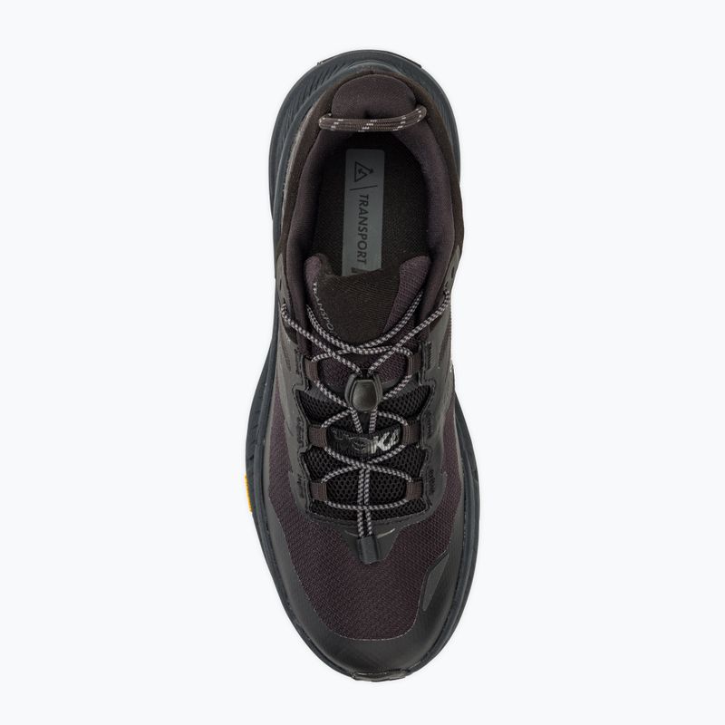 Vyriški bėgimo bateliai HOKA Transport GTX black/black 5