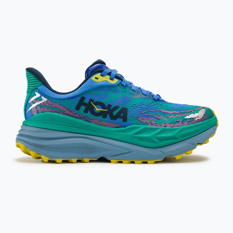 Vyriški bėgimo bateliai HOKA Stinson 7 virtual blue/tech green 2