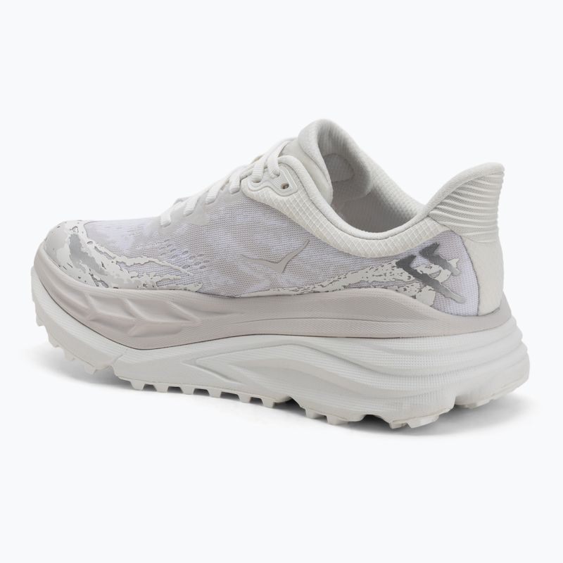 Moteriški bėgimo bateliai HOKA Stinson 7 white/white 3