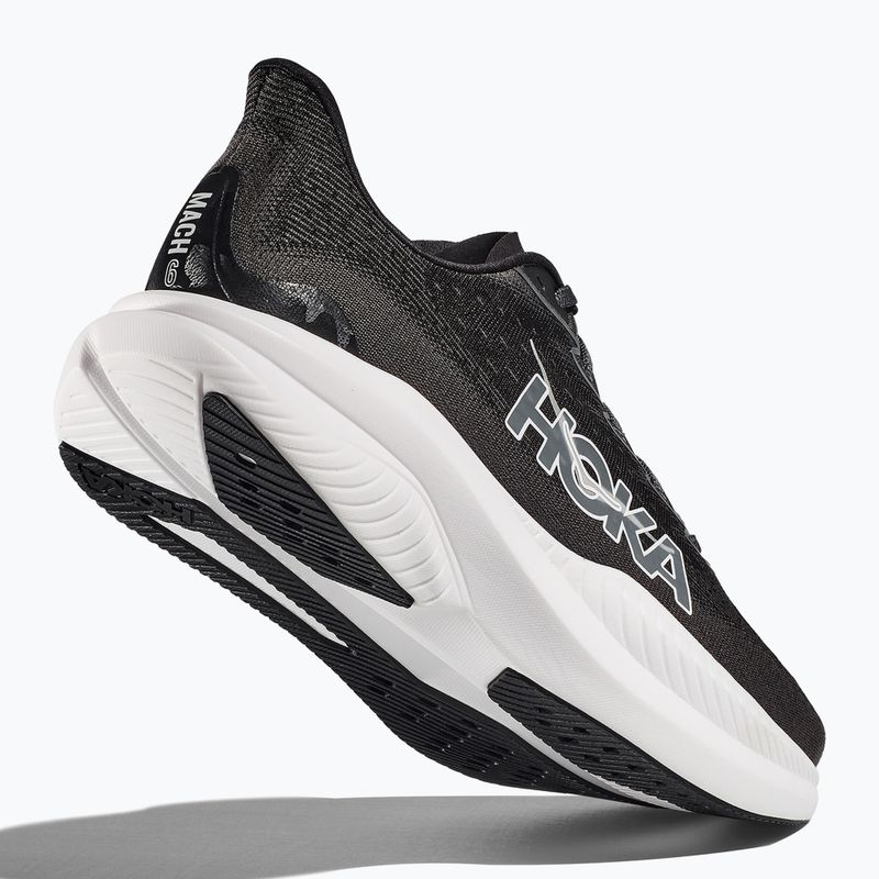 Moteriški bėgimo batai HOKA Mach 6 black/white 4