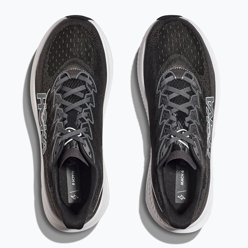 Moteriški bėgimo batai HOKA Mach 6 black/white 6