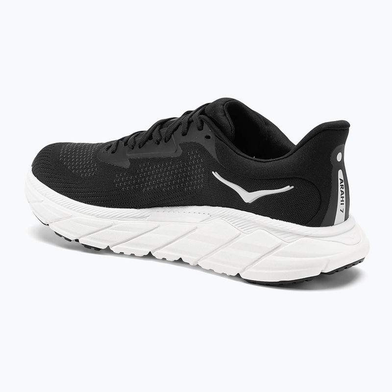 Vyriški bėgimo batai HOKA Arahi 7 black/white 3