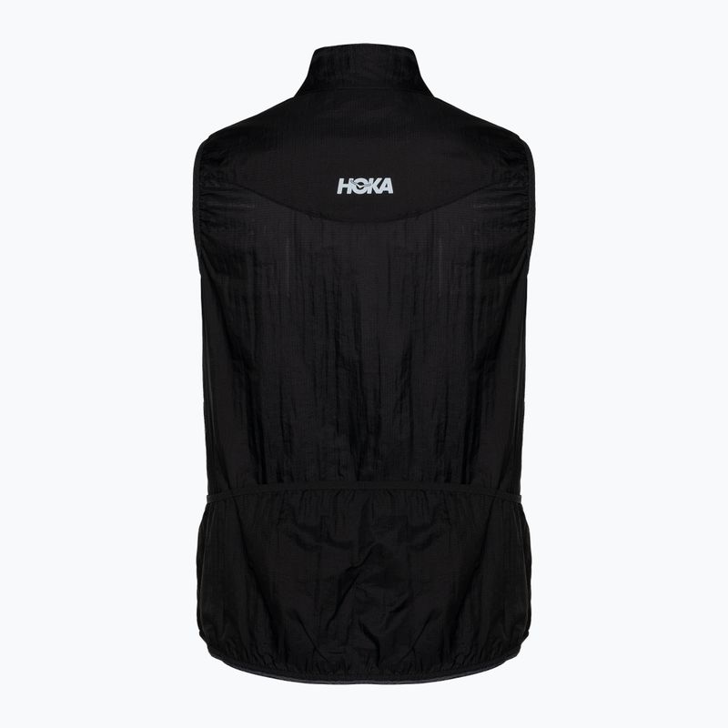 Moteriška bėgimo liemenė HOKA Skyflow Vest black 2