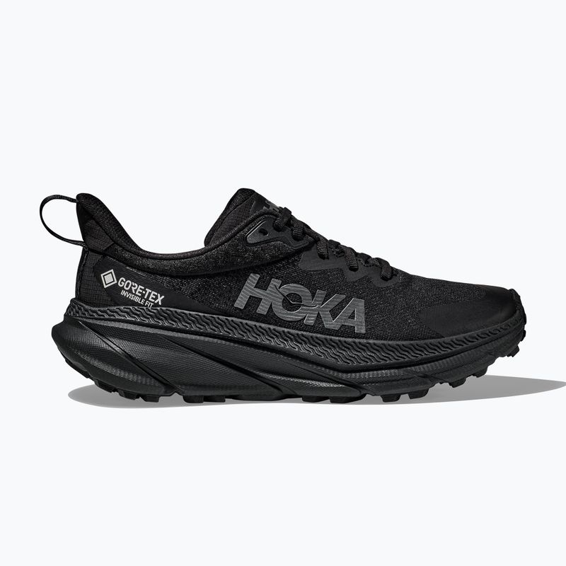 Moteriški bėgimo bateliai HOKA Challenger 7 GTX black/black 8