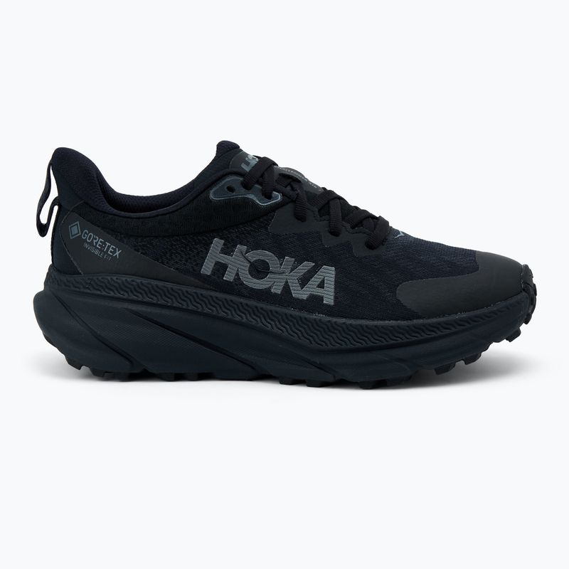 Moteriški bėgimo bateliai HOKA Challenger 7 GTX black/black 2