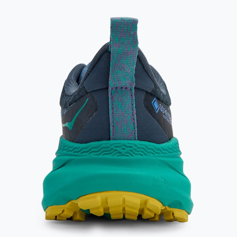 Moteriški bėgimo bateliai HOKA Challenger 7 GTX real teal/tech green 6