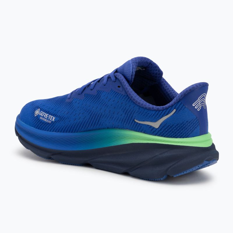 Vyriški bėgimo bateliai HOKA Clifton 9 GTX dazzling blue/evening sky 3