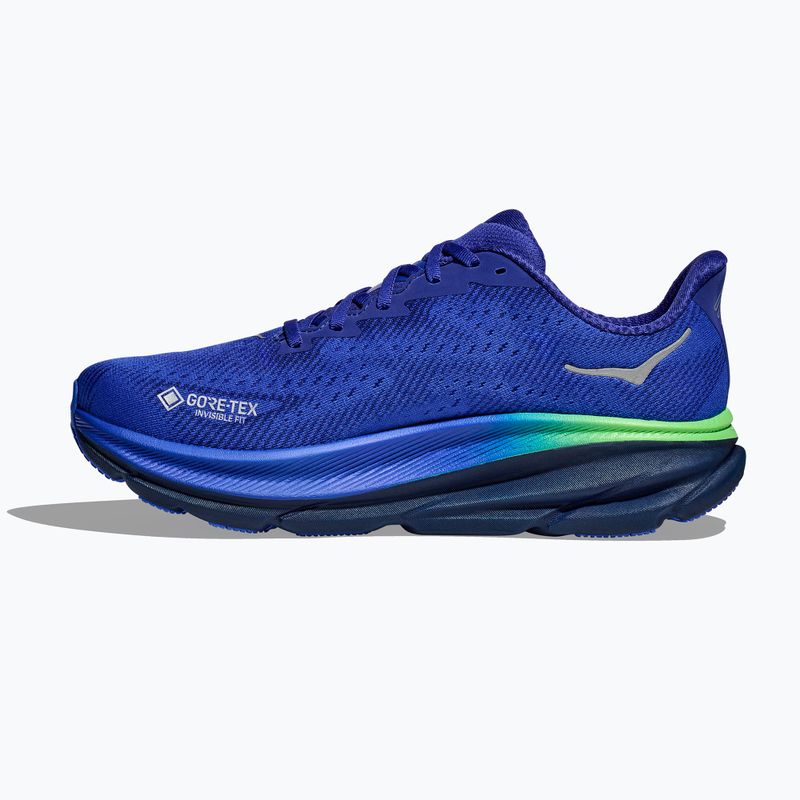 Vyriški bėgimo bateliai HOKA Clifton 9 GTX dazzling blue/evening sky 10