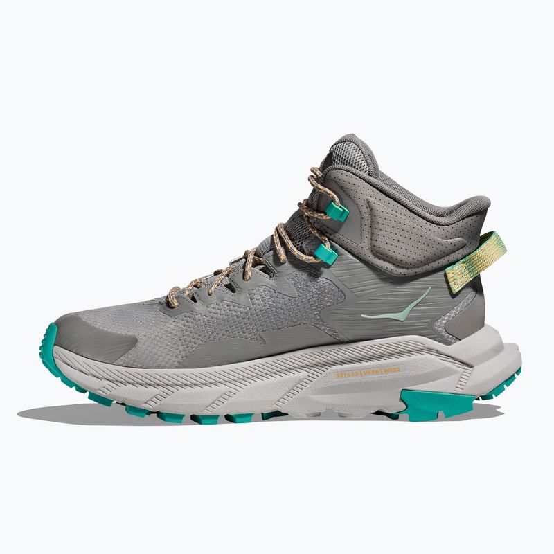 Vyriški žygio batai HOKA Trail Code GTX galactic grey/electric aqua 11