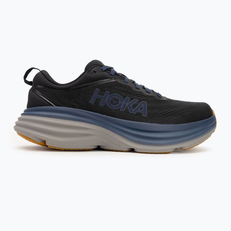 Vyriški bėgimo batai HOKA Bondi 8 black/ironore 2
