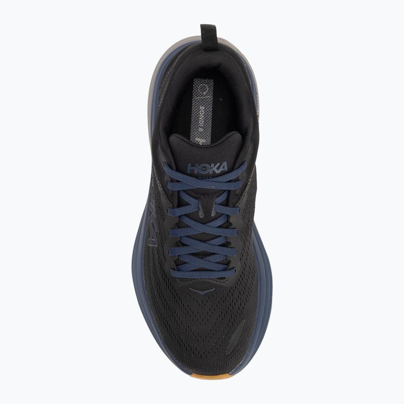Vyriški bėgimo batai HOKA Bondi 8 black/ironore 5