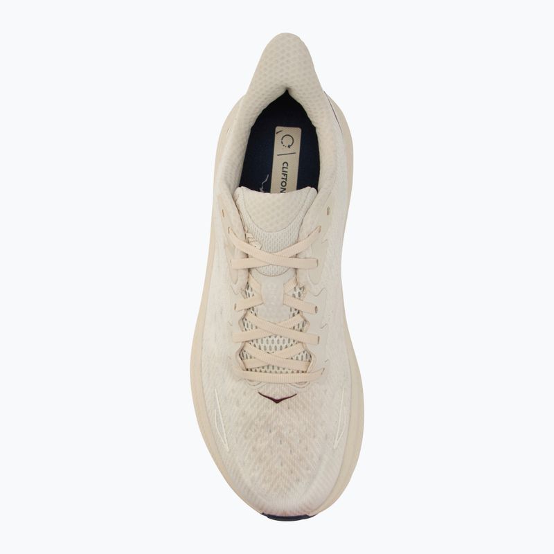 Vyriški bėgimo bateliai HOKA Clifton 9 oat milk/alabaster 5