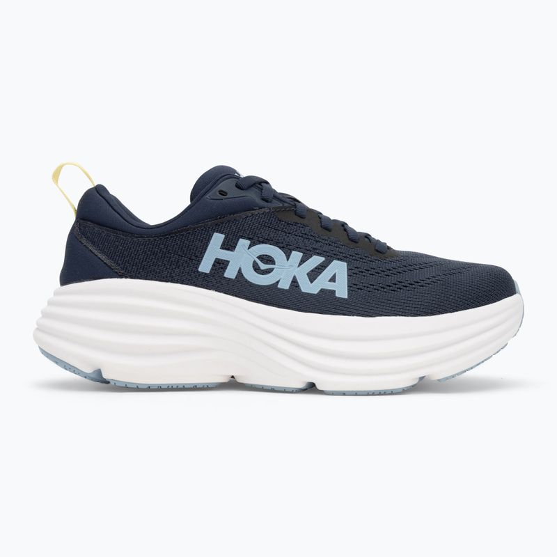 Moteriški bėgimo bateliai HOKA Bondi 8 varsity navy/white 2