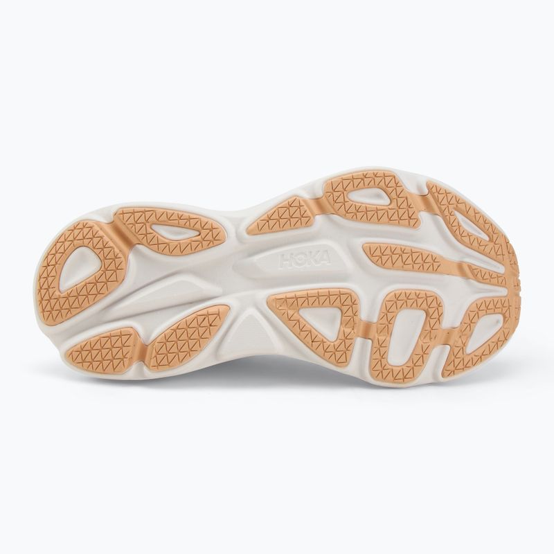 Moteriški bėgimo bateliai HOKA Bondi 8 white/cantaloupe 4