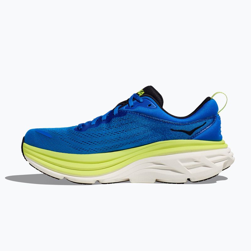 Vyriški bėgimo bateliai HOKA Bondi 8 Wide electric cobalt/lettuce 3