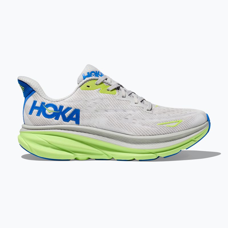 Vyriški bėgimo bateliai HOKA Clifton 9 Wide stardust/electric cobalt 2