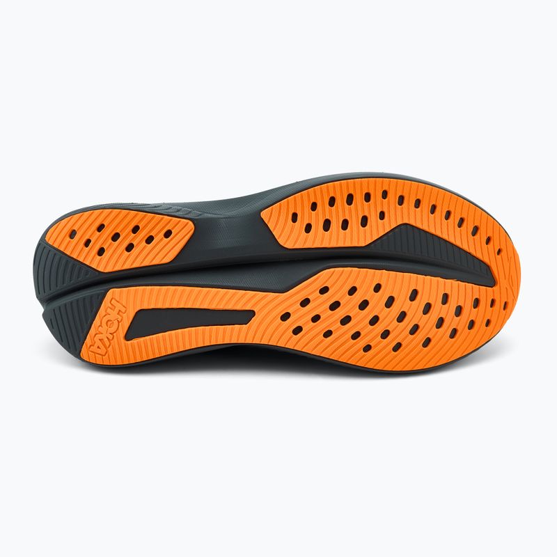 Vyriški bėgimo bateliai HOKA Mach 6 black/electric tangerine 4