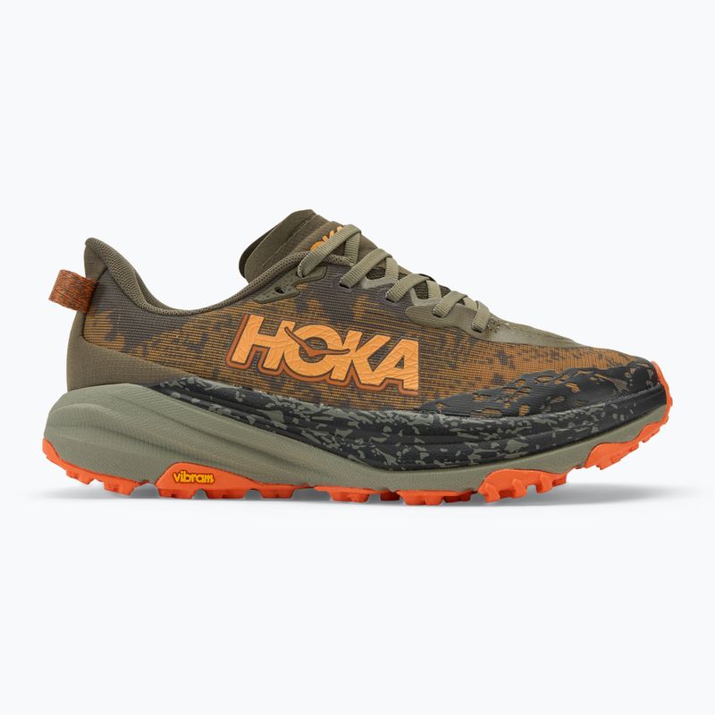 Vyriški bėgimo bateliai HOKA Speedgoat 6 Wide antique olive/squash 2