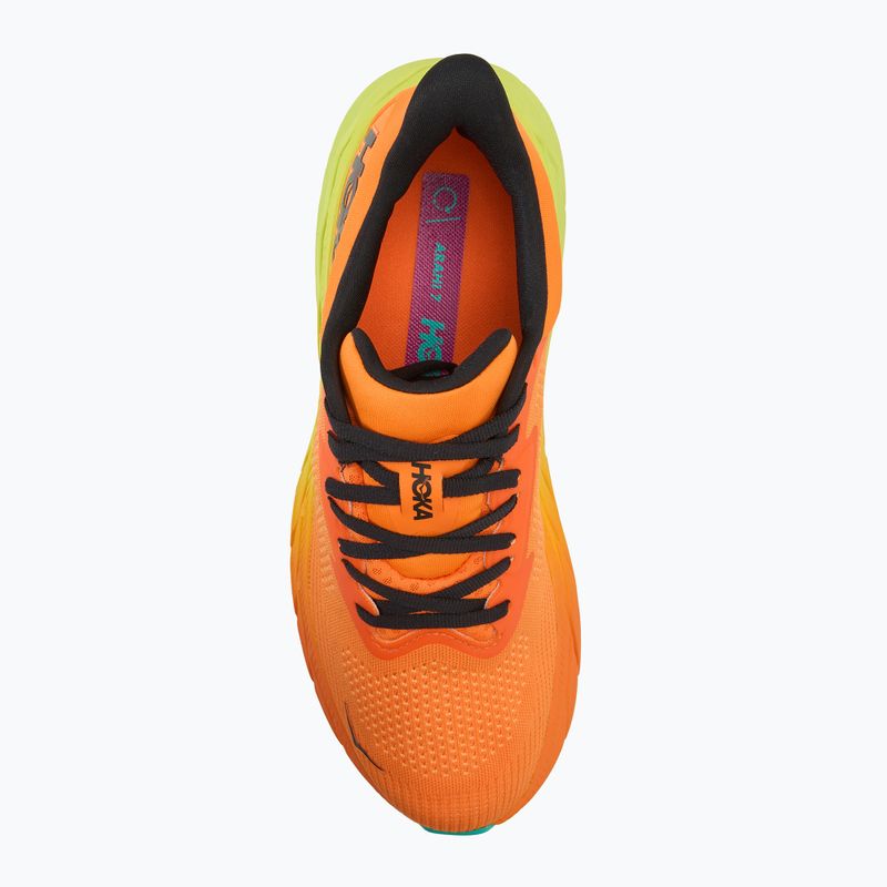 Vyriški bėgimo bateliai HOKA Arahi 7 electric tangerine/black 5