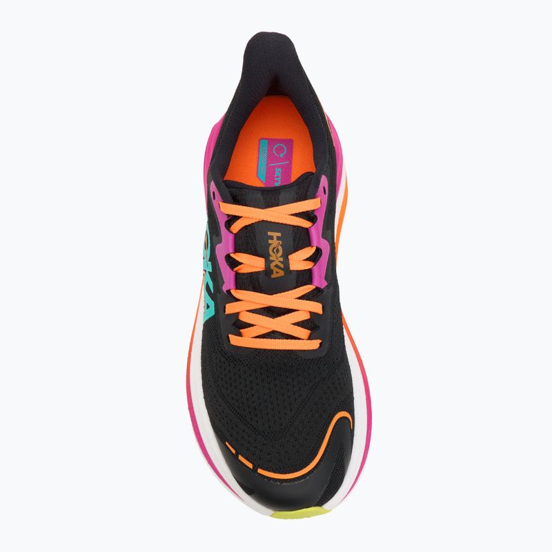 Vyriški bėgimo bateliai HOKA Skyward X black/electric aqua 5