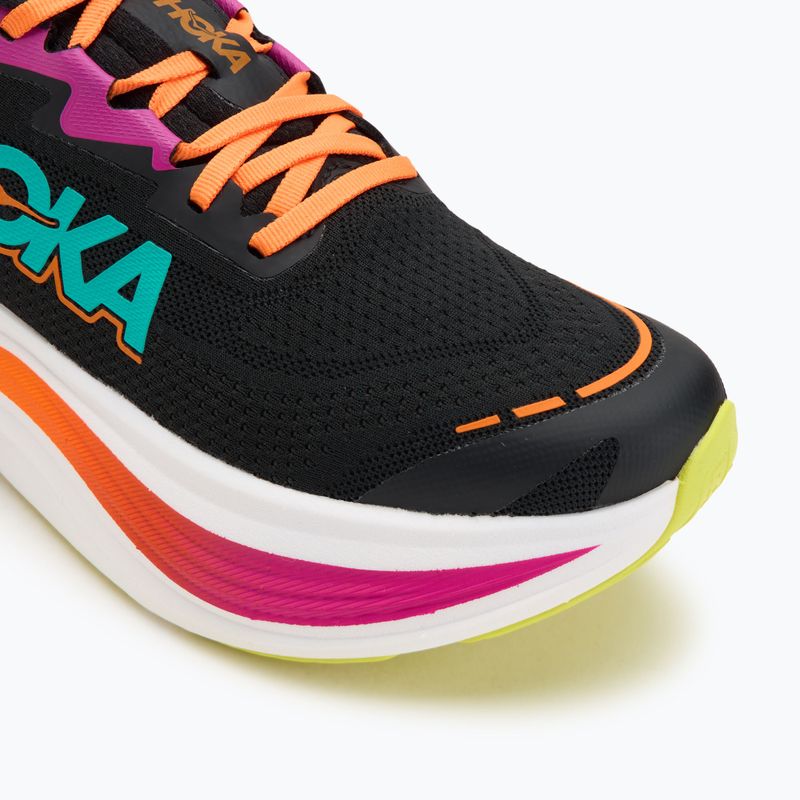 Vyriški bėgimo bateliai HOKA Skyward X black/electric aqua 7