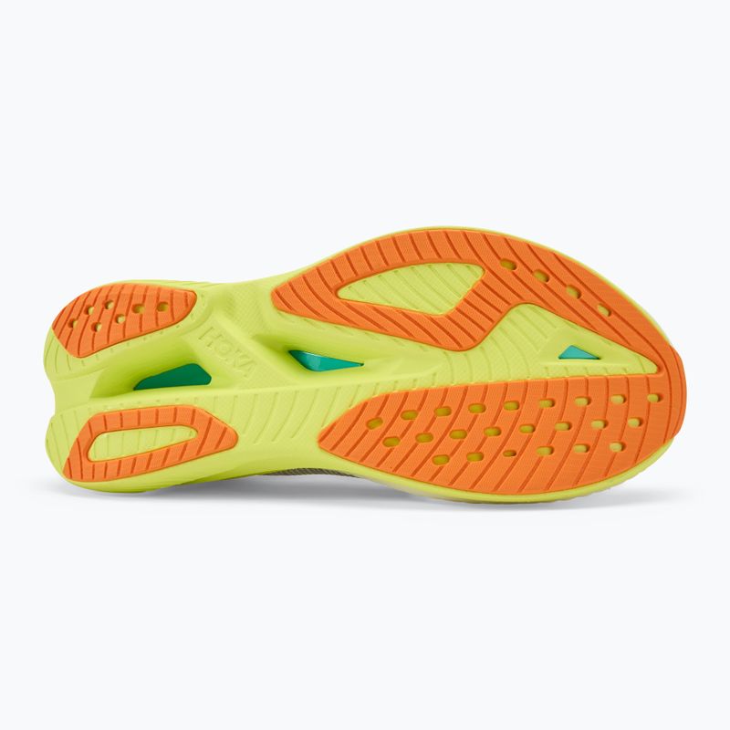 Vyriški bėgimo batai Hoka Mach X 2 frost/citrus 4
