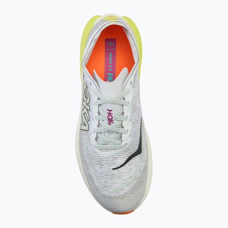 Vyriški bėgimo batai Hoka Mach X 2 frost/citrus 5