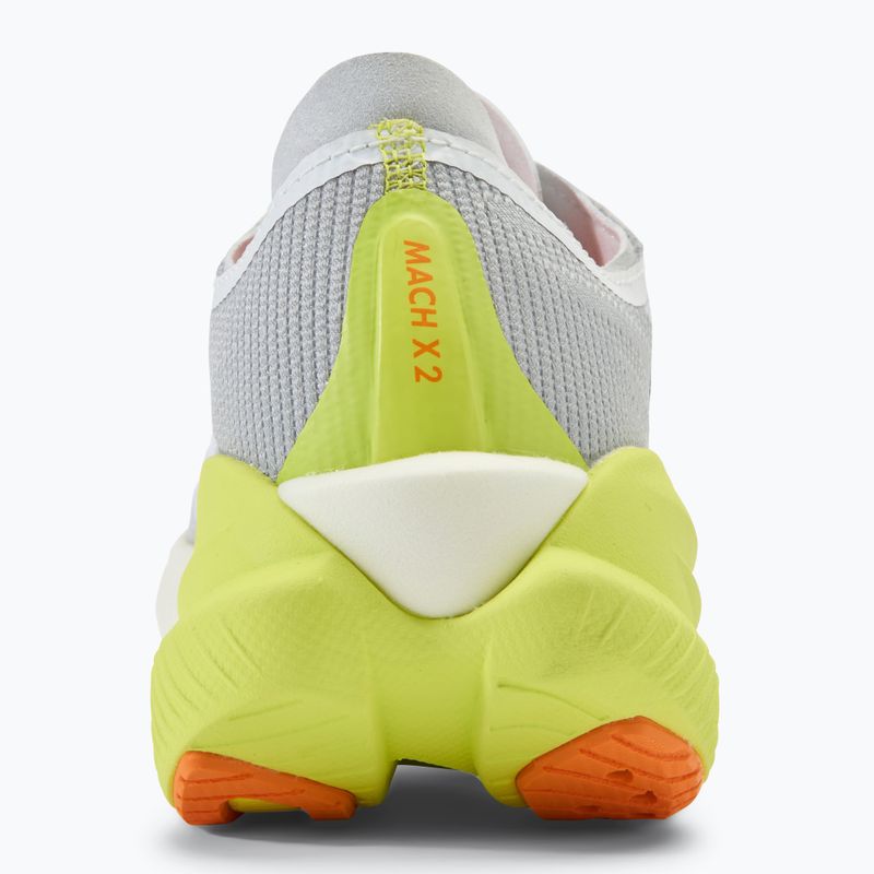 Vyriški bėgimo batai Hoka Mach X 2 frost/citrus 6