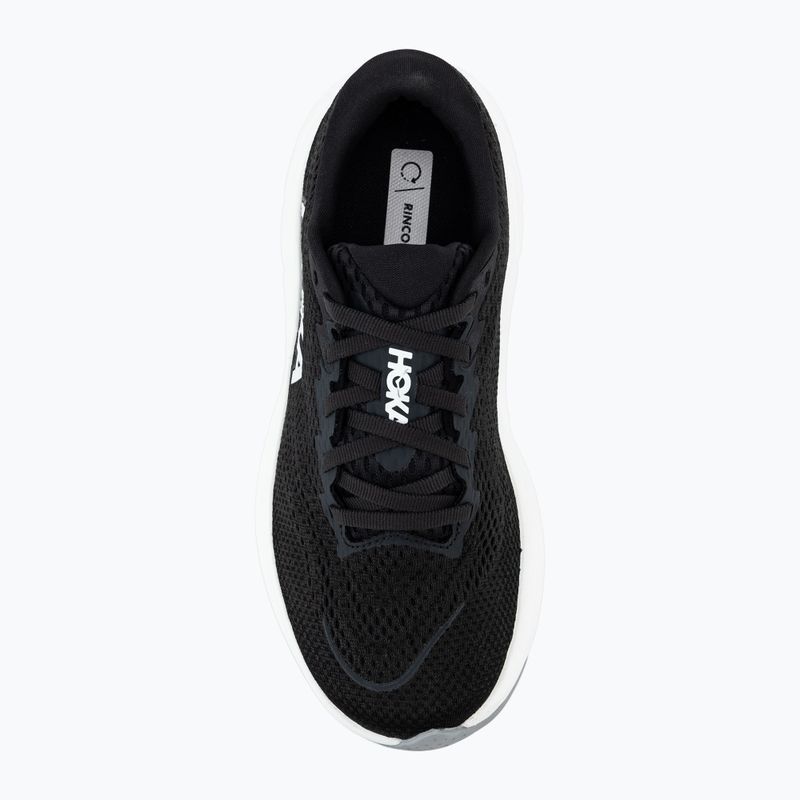 Moteriški bėgimo batai HOKA Rincon 4 Wide black/white 5