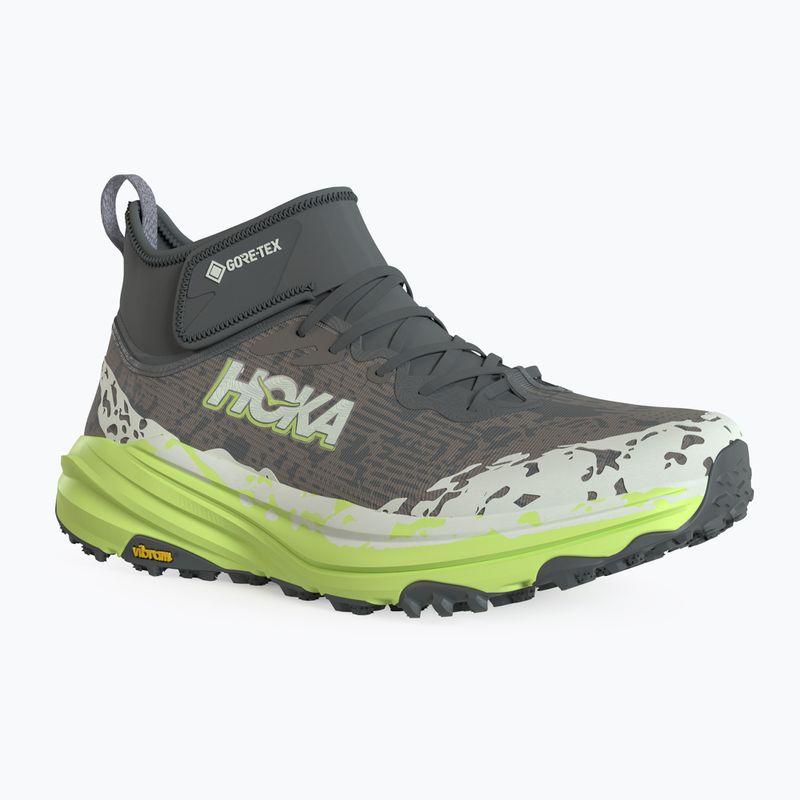 Vyriški bėgimo batai Hoka Speedgoat 6 MID GTX outer orbit/lettuce 8