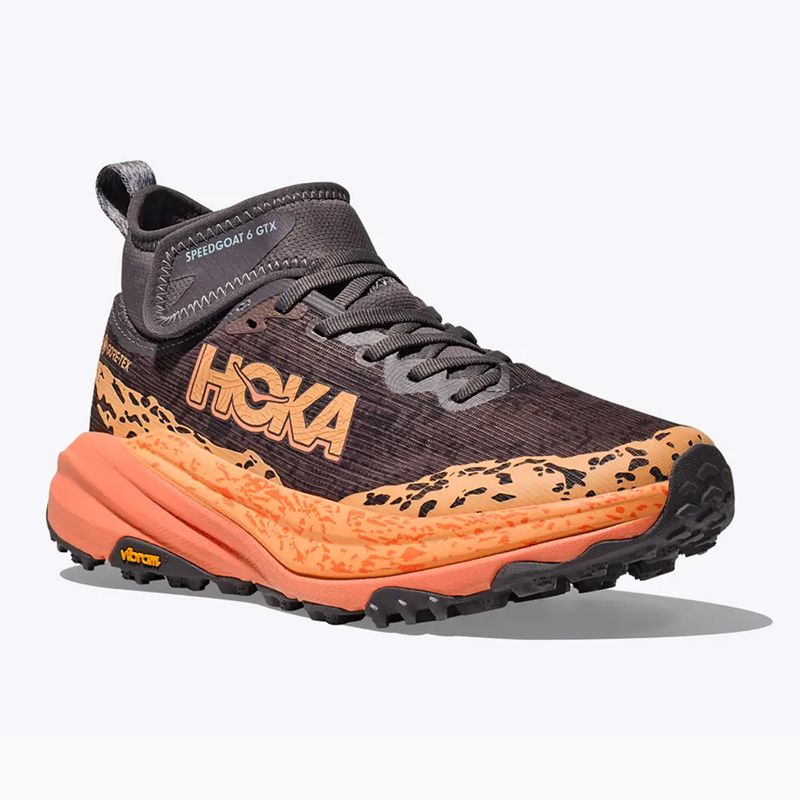 Moteriški bėgimo batai Hoka Speedgoat 6 MID GTX galaxy/guava 8