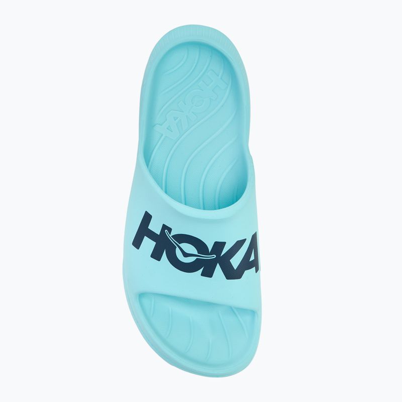 Šlepetės HOKA Ora Athletic Slide cloudless/stormy skies 5