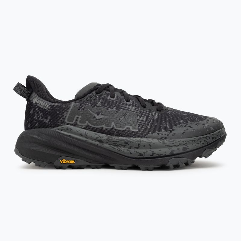 Moteriški bėgimo bateliai HOKA Speedgoat 6 GTX Wide juoda/alabastro spalvos 2
