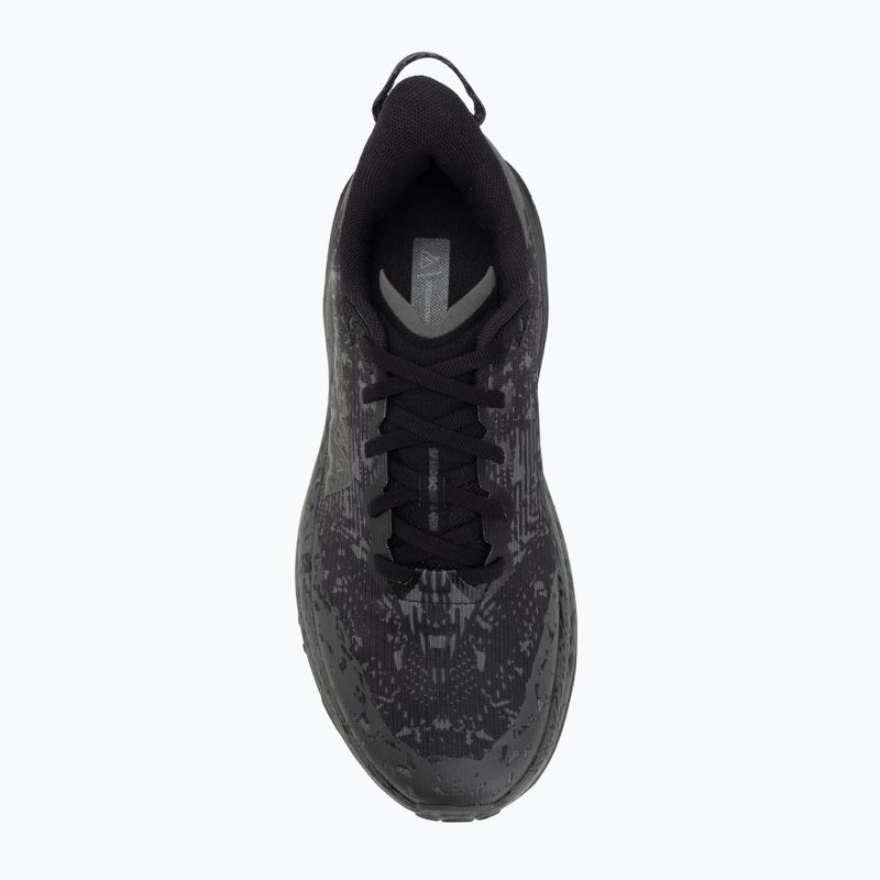 Moteriški bėgimo bateliai HOKA Speedgoat 6 GTX Wide juoda/alabastro spalvos 5