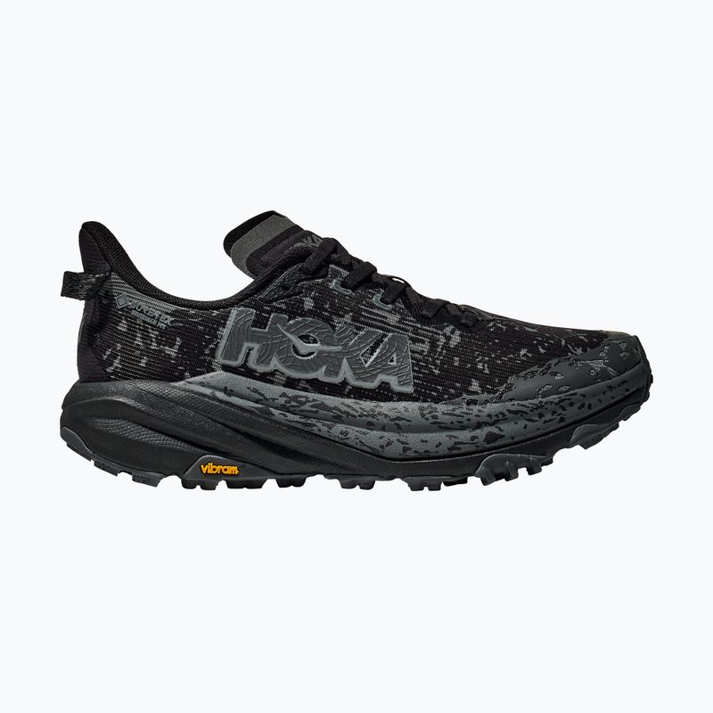 Moteriški bėgimo bateliai HOKA Speedgoat 6 GTX Wide juoda/alabastro spalvos 2