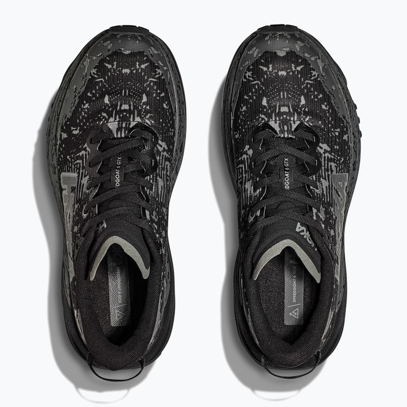 Moteriški bėgimo bateliai Hoka Speedgoat 6 GTX juoda/juoda 10