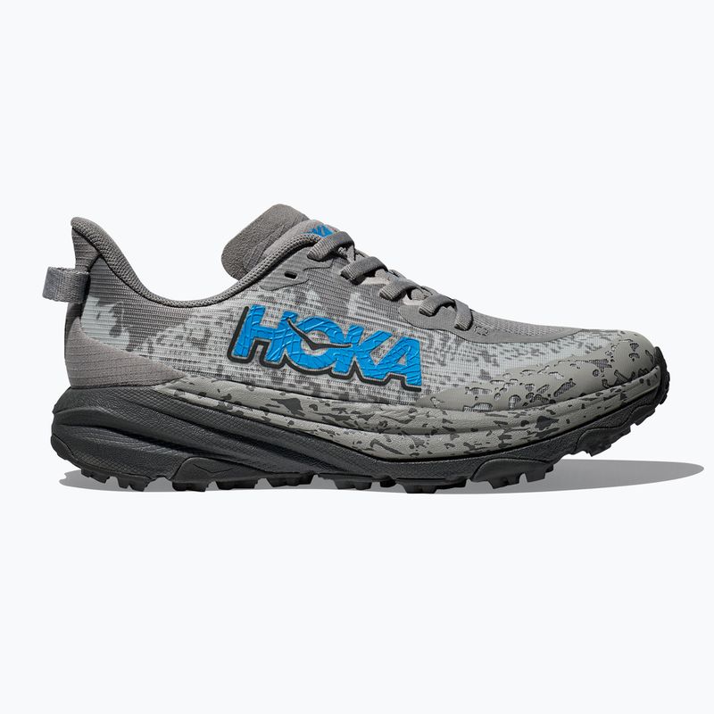 Vaikiški bėgimo batai HOKA Speedgoat 6 galactic grey/hoka blue 2
