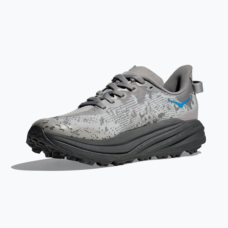 Vaikiški bėgimo batai HOKA Speedgoat 6 galactic grey/hoka blue 4