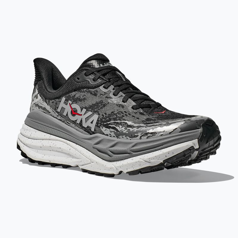 Vyriški bėgimo batai HOKA Stinson 7 black/outer orbit 8