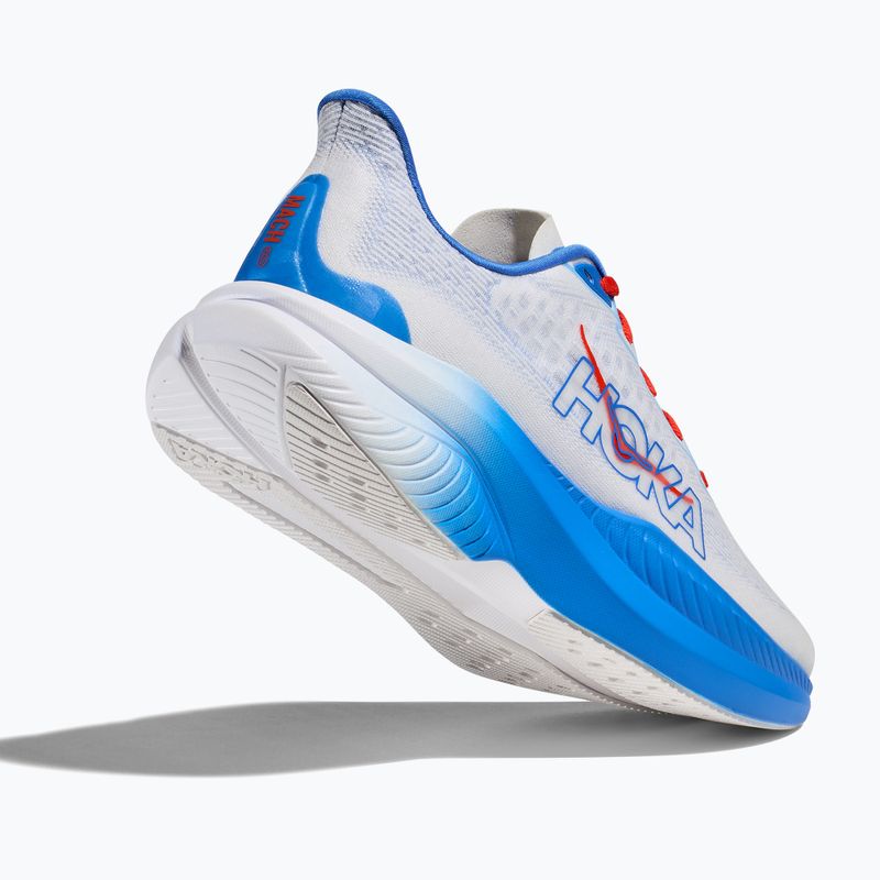 Moteriški bėgimo batai HOKA Mach 6 white/virtual blue 13