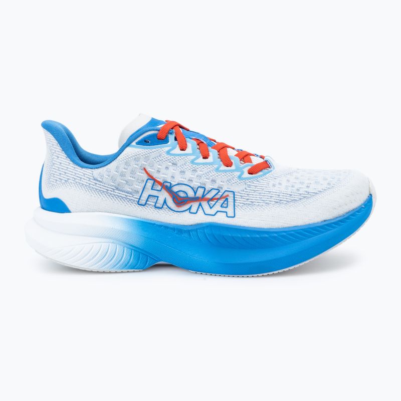 Moteriški bėgimo batai HOKA Mach 6 white/virtual blue 2