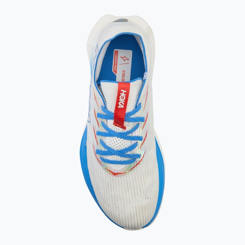 Bėgimo batai HOKA Cielo X1 white/virtual blue 5