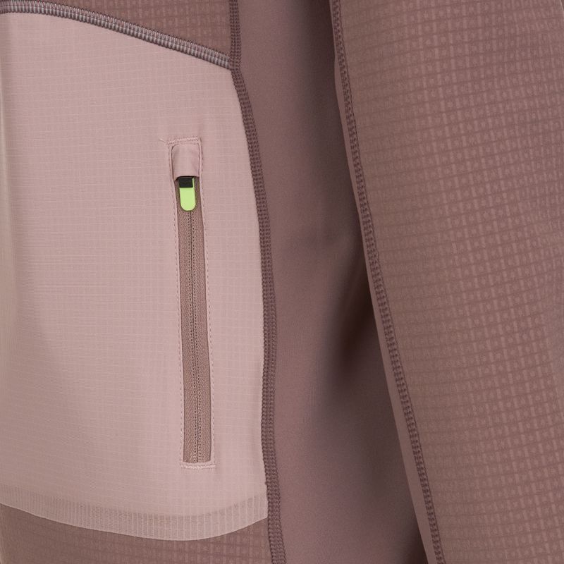 Moteriškas bėgimo džemperis HOKA Sky Glow Half Zip smokey quartz 6